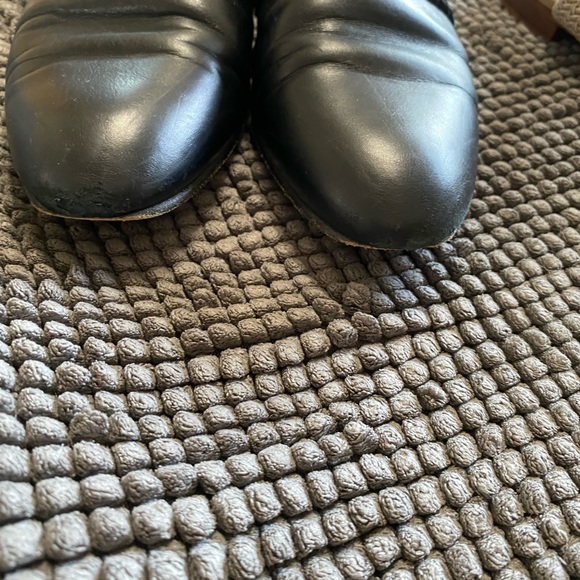 Loewe Black Flex D'Orsay Flats Leather Loafers - Picture 3 of 9